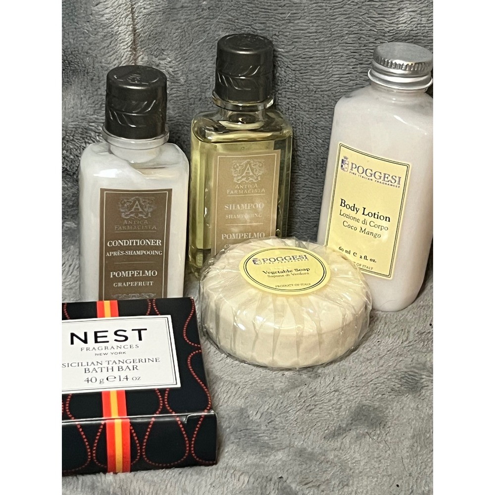 Luxury Hotel Toiletry Gift Set Nest Poggesi Antica Farmacista Unopened New